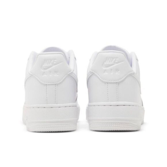 Nike Air Force 1 07' Fresh Triple White Leather Mens Basketball Shoes DM0211 100 - Picture 6 of 9